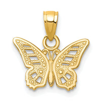 10k Butterfly Charm-10C1004