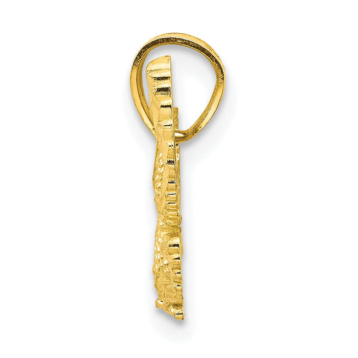10k Eagle Charm-10C1009