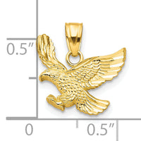 10k Eagle Charm-10C1009
