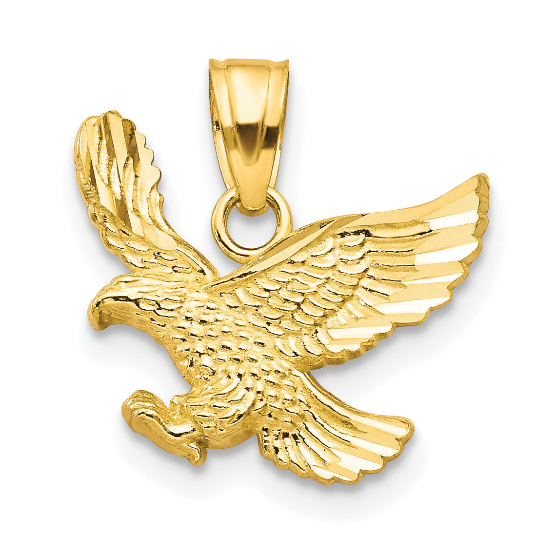 10k Eagle Charm-10C1009
