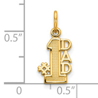 10K #1 DAD Charm-10C103