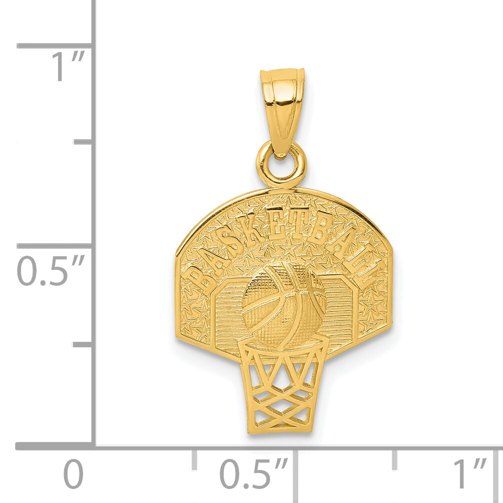 10k Basketball Charm-10C1031