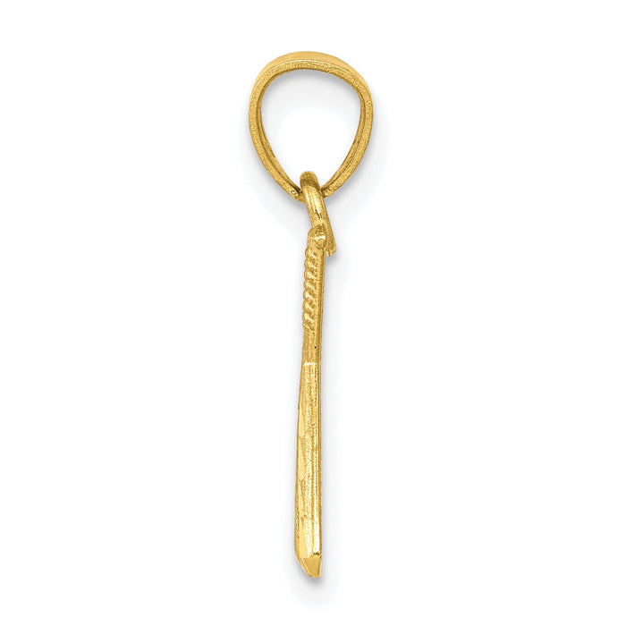 10k Baseball w/Bats Charm-10C1033