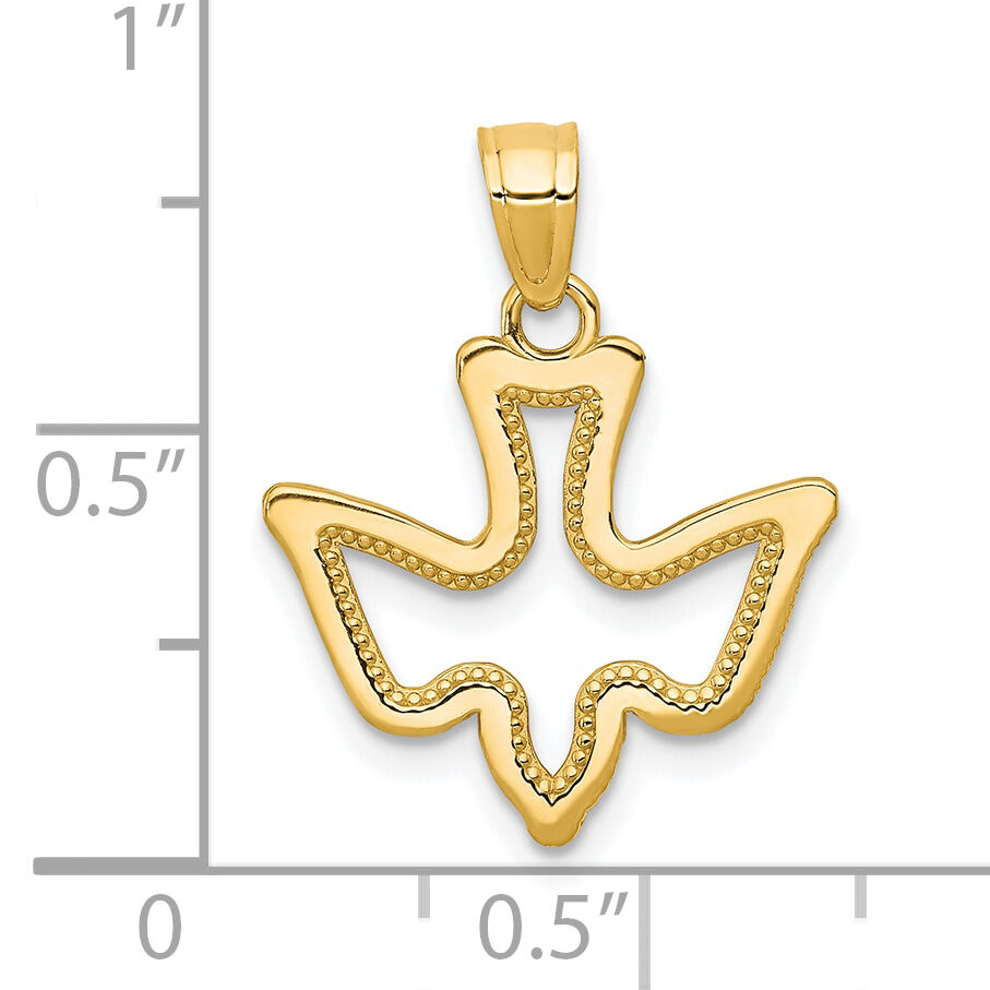 10k Dove Charm-10C1034