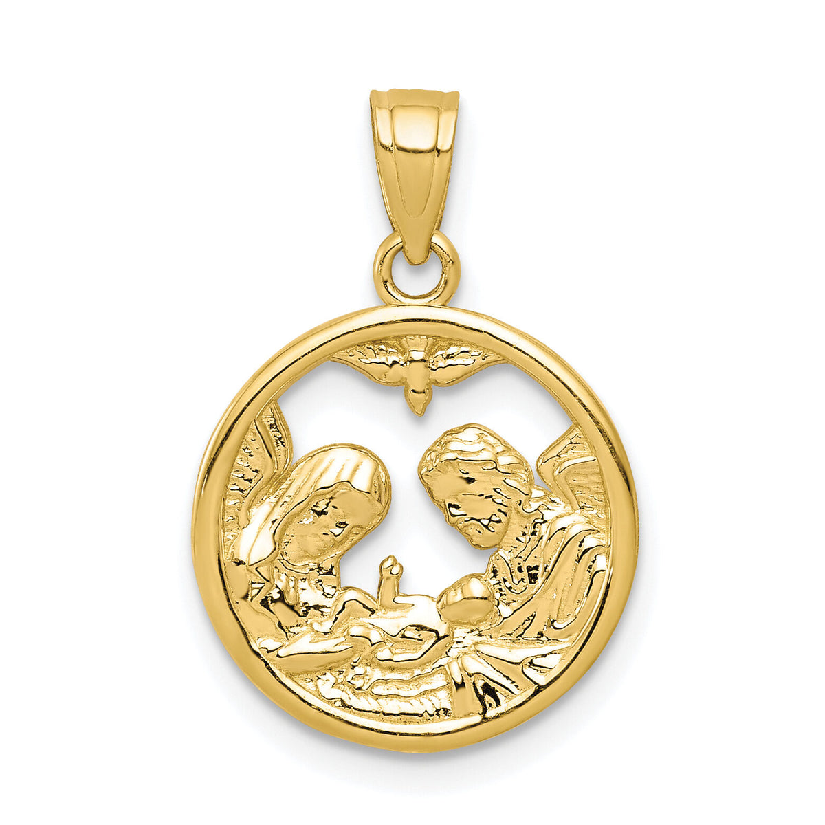 10k Nativity Charm-10C1035