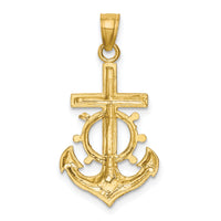 10k Mariner Crucifix Pendant-10C1049