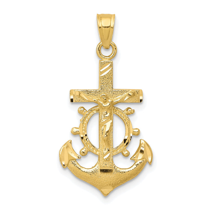 10k Mariner Crucifix Pendant-10C1049