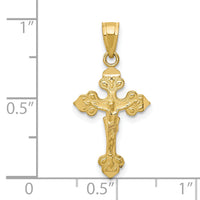 10k Crucifix Pendant-10C1065