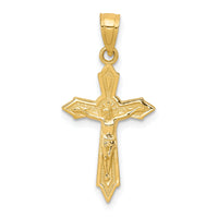 10k Crucifix Pendant-10C1066