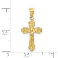 10k Crucifix Pendant-10C1069