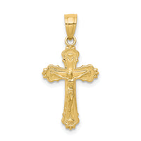10k Crucifix Pendant-10C1069
