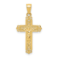 10k Crucifix Pendant-10C1070