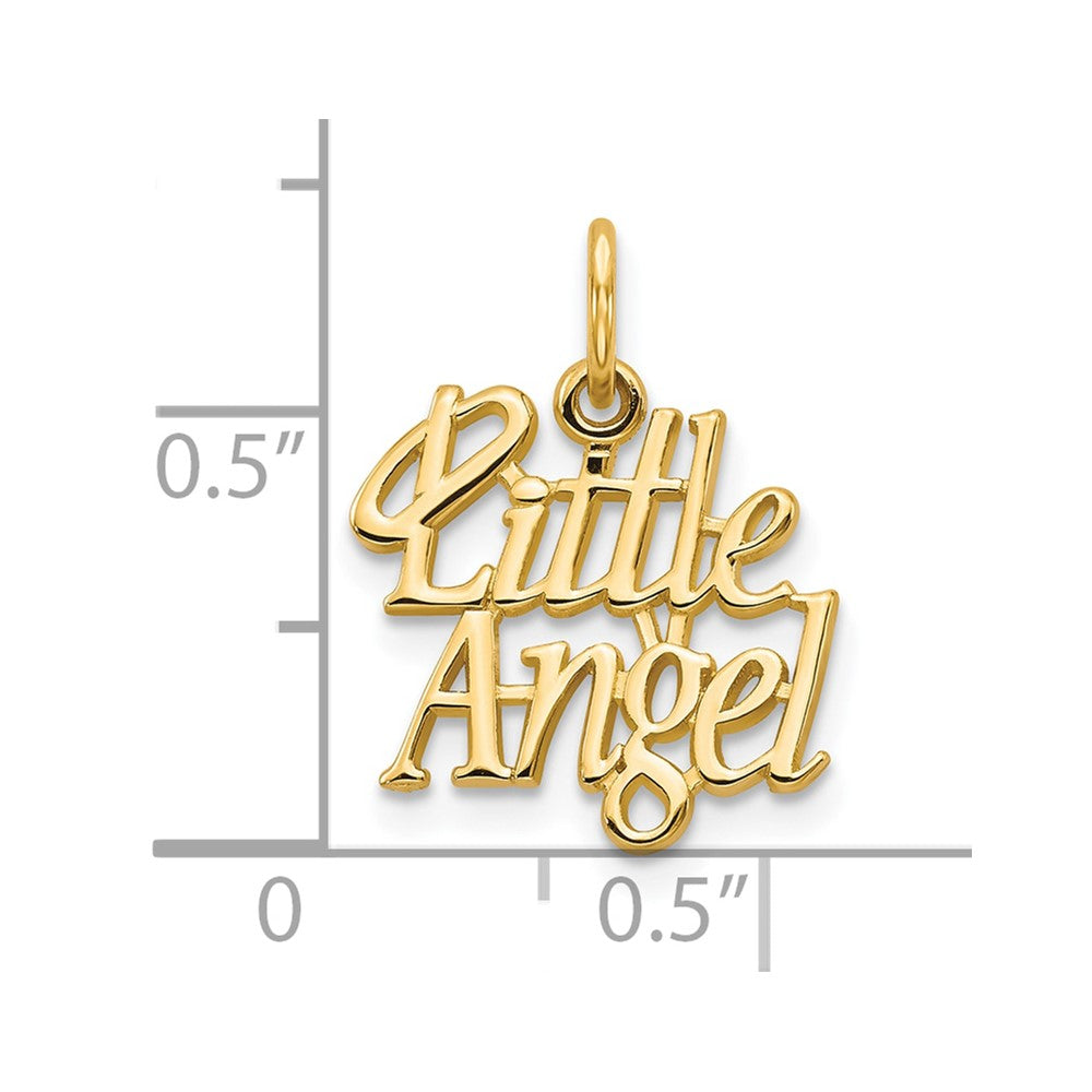 10k LITTLE ANGEL with Halo Charm-10C108