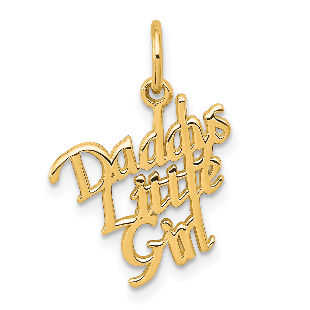 10k DADDYS LITTLE GIRL Charm-10C109