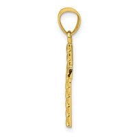 10k Cross Pendant-10C1095