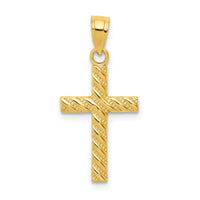 10k Cross Pendant-10C1095