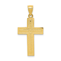 10k Cross Pendant-10C1101