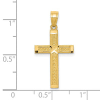 10k Cross Pendant-10C1103