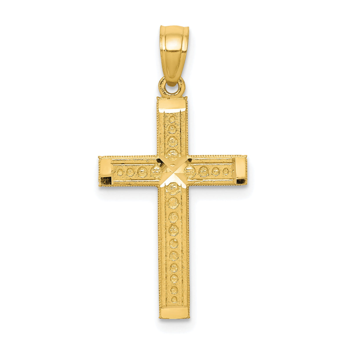 10k Cross Pendant-10C1103