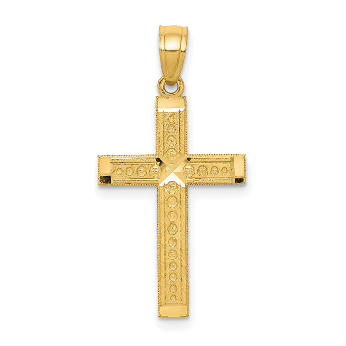 10k Cross Pendant-10C1103