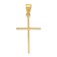 10k Cross Pendant-10C1106