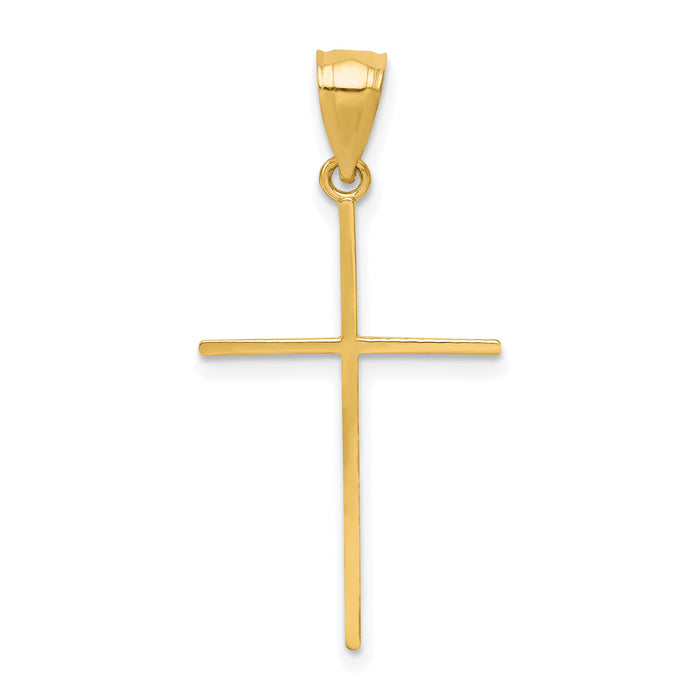 10k Cross Pendant-10C1106