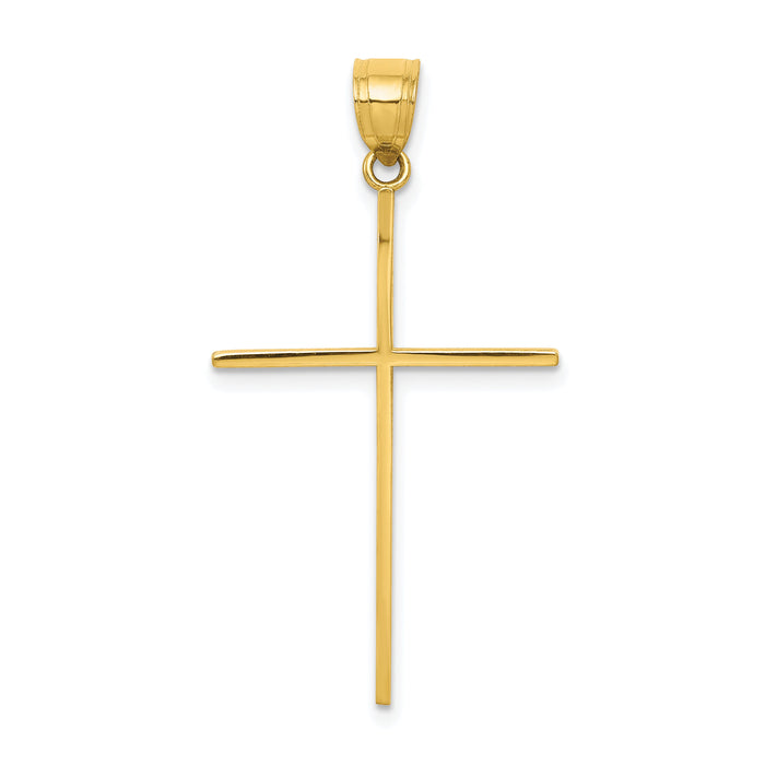 10k Cross Pendant-10C1107
