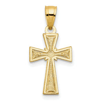 10k Cross Pendant-10C1113