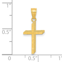 10k Cross Pendant-10C1114