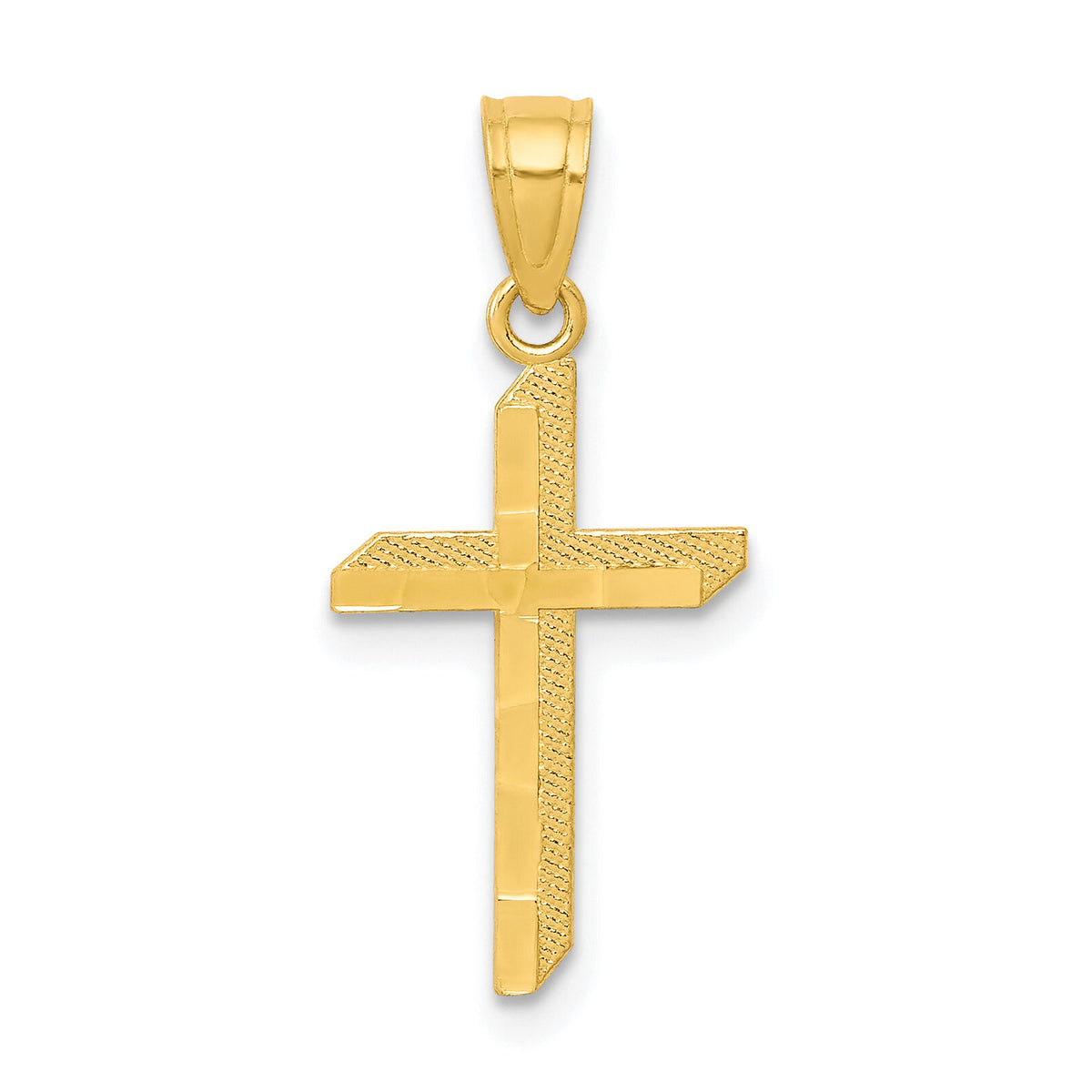 10k Cross Pendant-10C1114