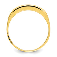 10k CZ Polished Child's Ring-10C1146