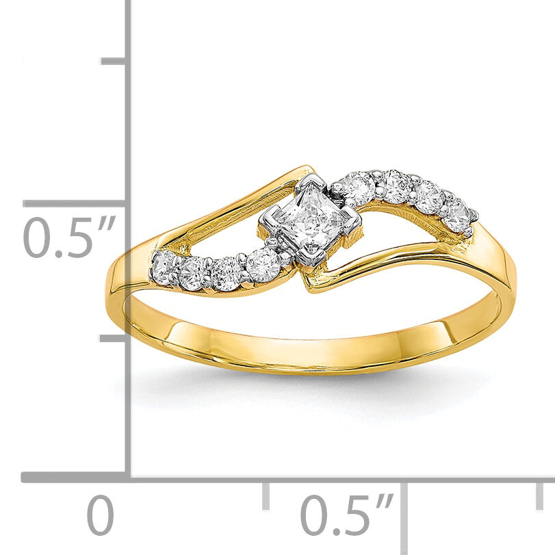 10k CZ Ring-10C1166