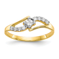 10k CZ Ring-10C1166