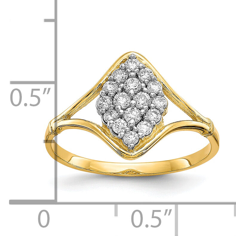 10k CZ Ring-10C1174