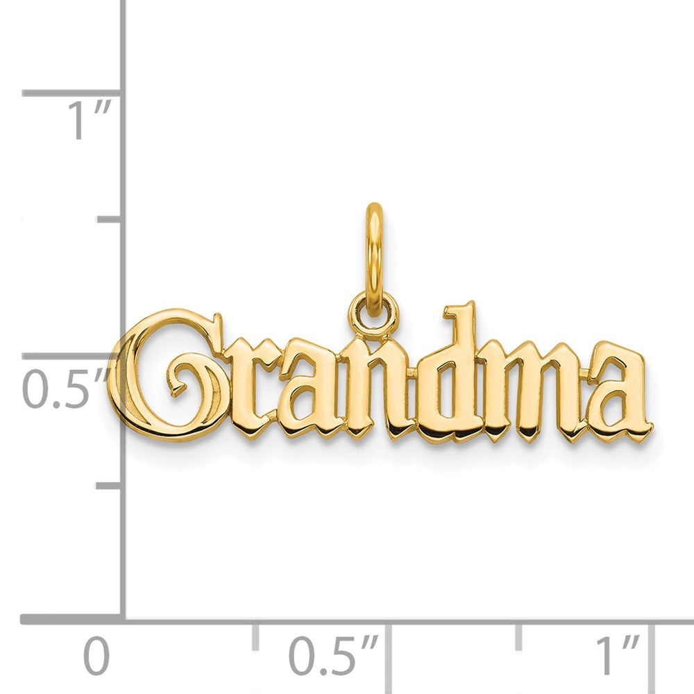 10K GRANDMA Charm-10C118