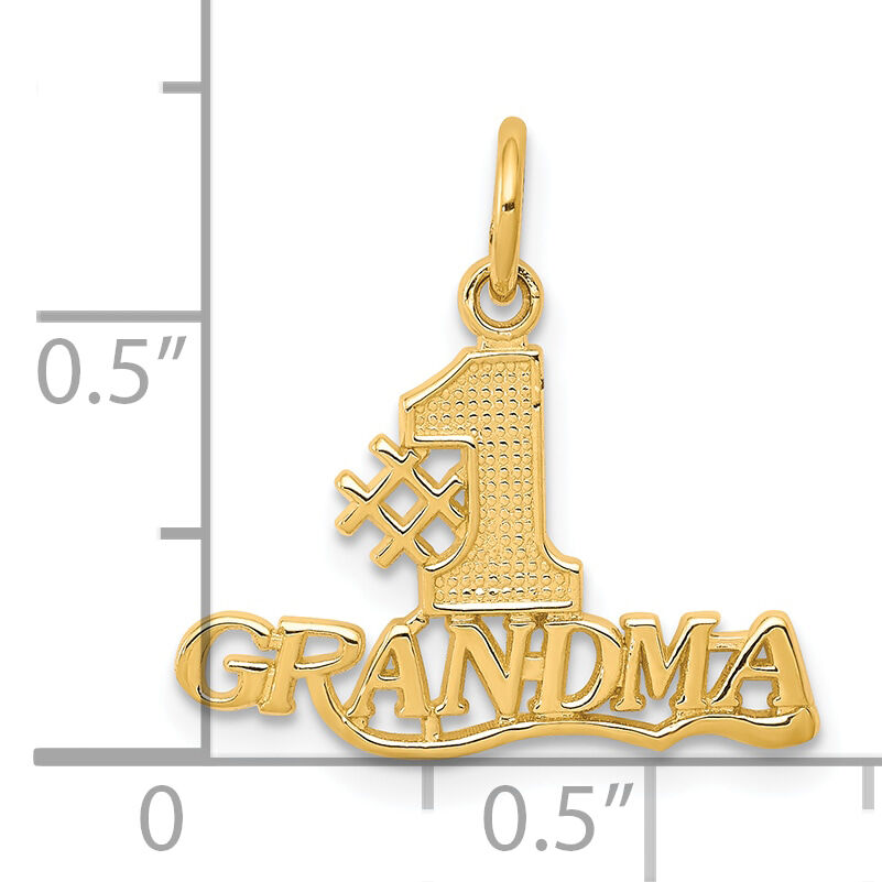 10K #1 GRANDMA Charm-10C119