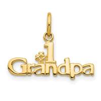 10K #1 GRANDPA Charm-10C120