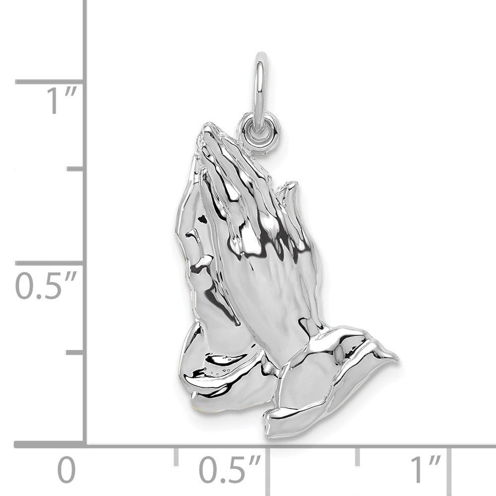 10kw Praying Hands Pendant-10C1305W