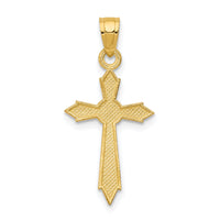 10k Passion Cross Pendant-10C1310