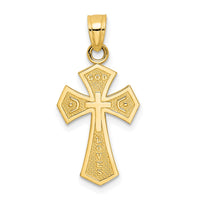 10k Reversible Cross Charm-10C1311