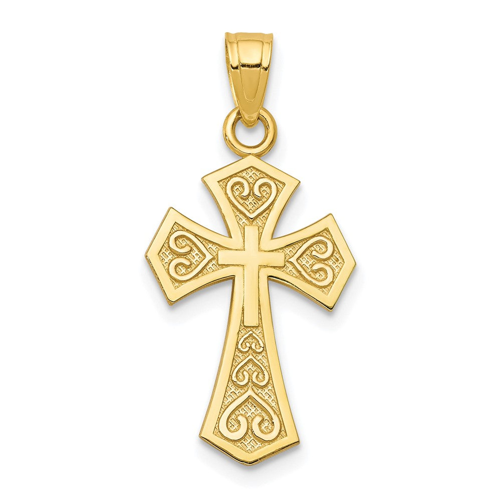 10k Reversible Cross Charm-10C1311