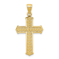 10k Cross Pendant-10C1316