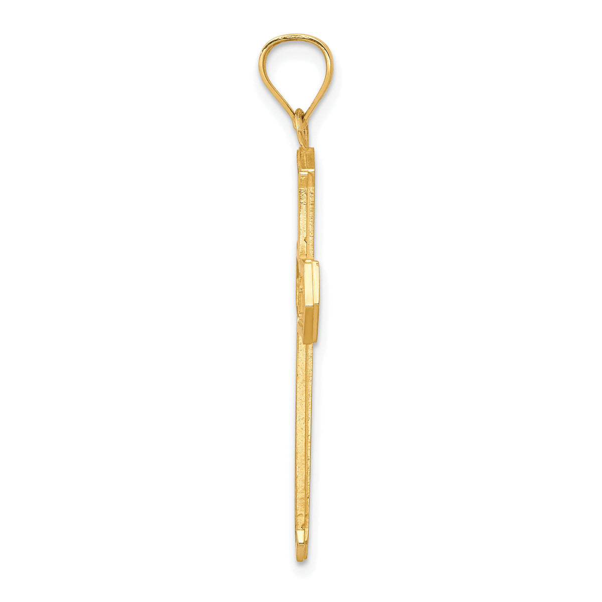 10k Passion Cross Pendant-10C1317