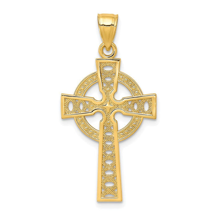 10k Iona Cross Pendant-10C1322