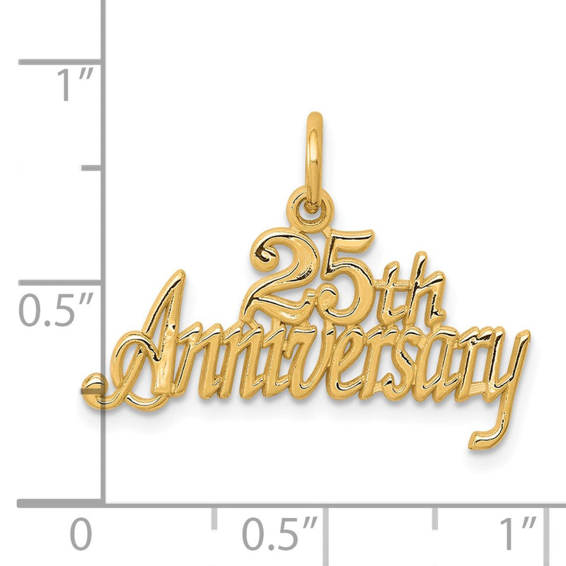 10k 25th ANNIVERSARY Charm-10C133