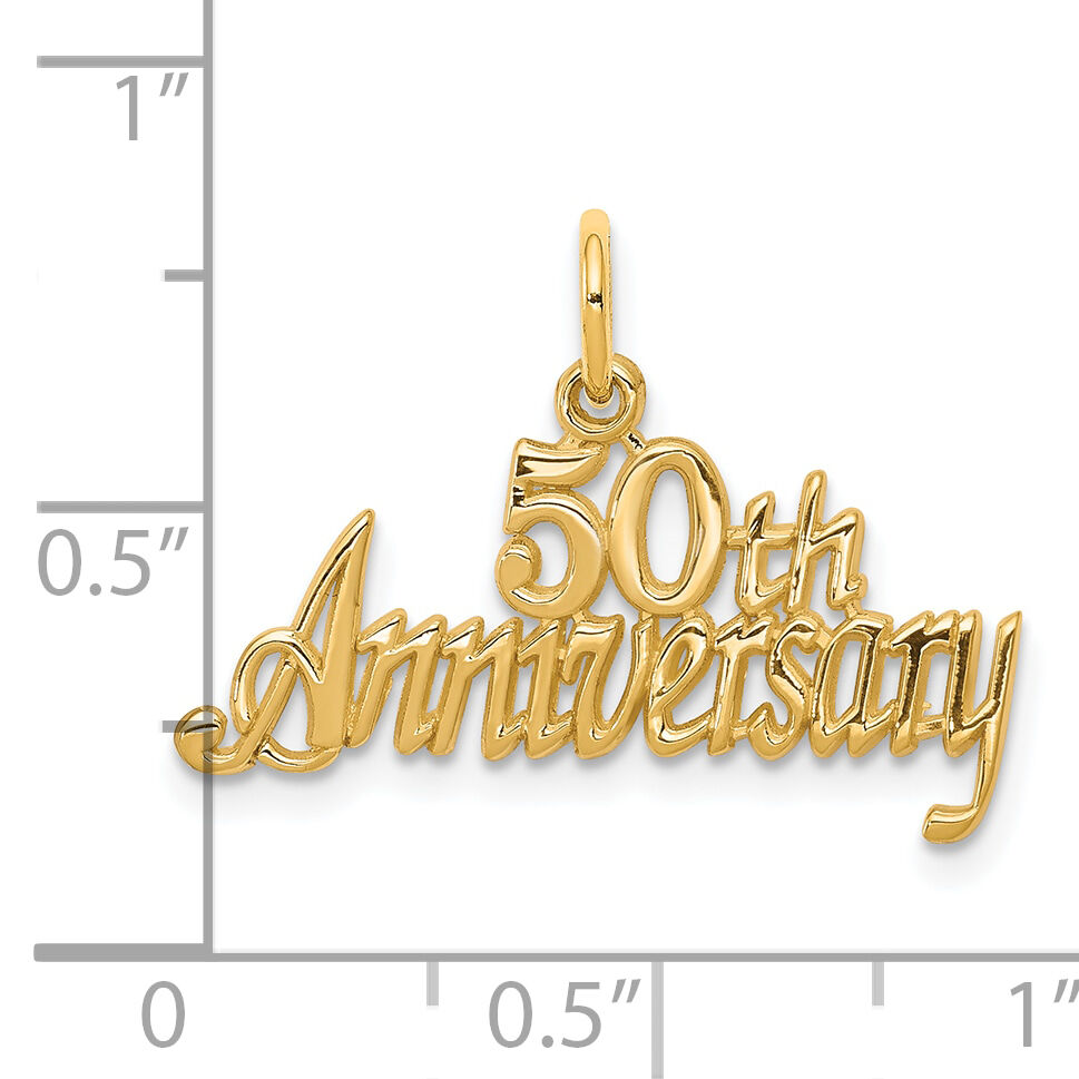 10k 50th ANNIVERSARY Charm-10C134