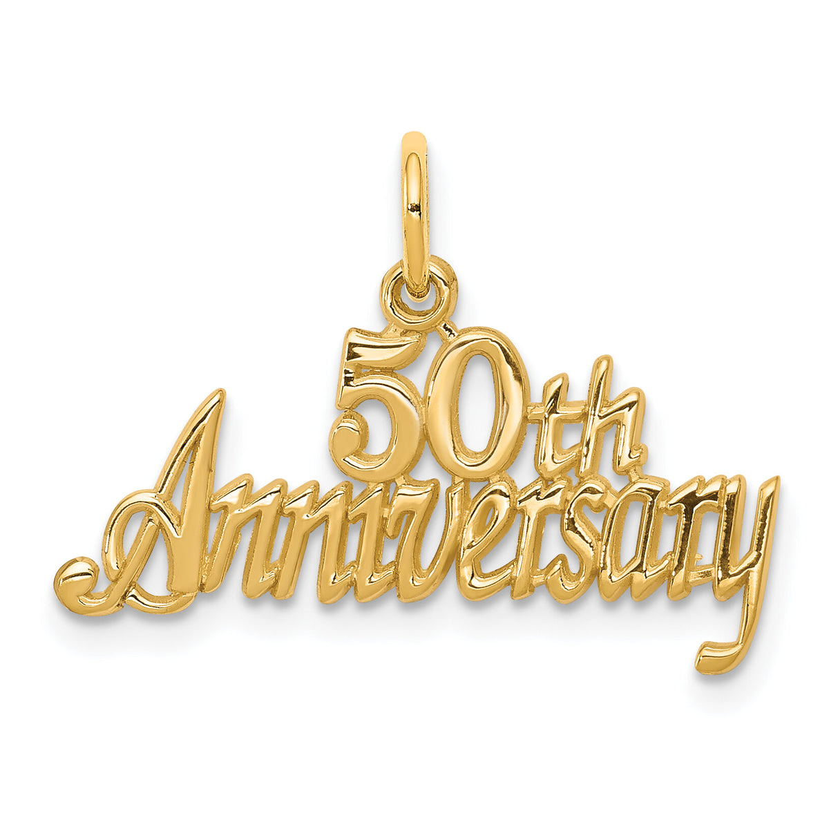 10k 50th ANNIVERSARY Charm-10C134