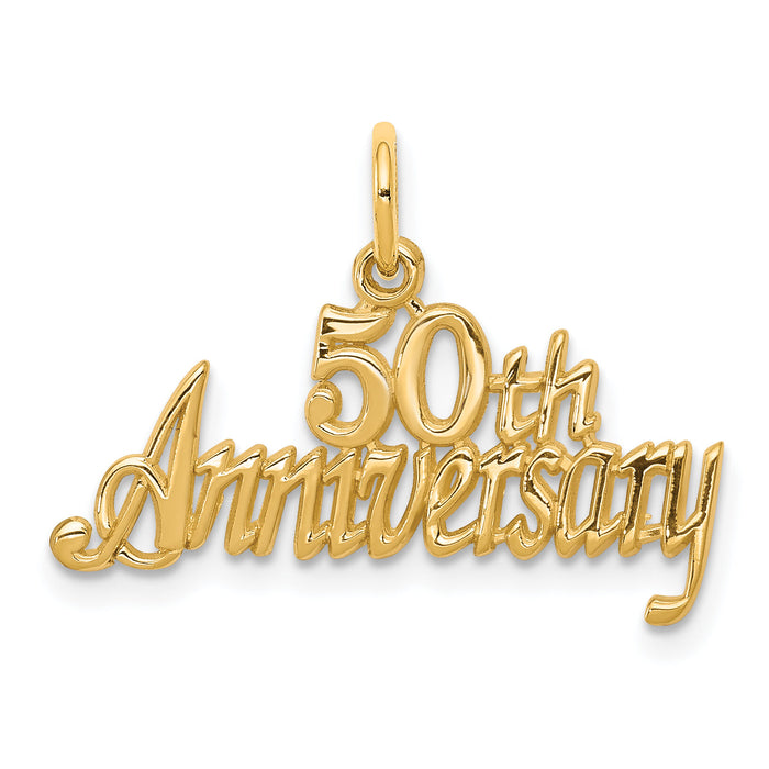 10k 50th ANNIVERSARY Charm-10C134