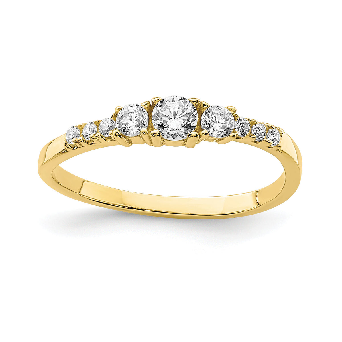 10K CZ Fancy Child's Ring-10C1388