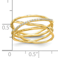 10K CZ Ring-10C1399